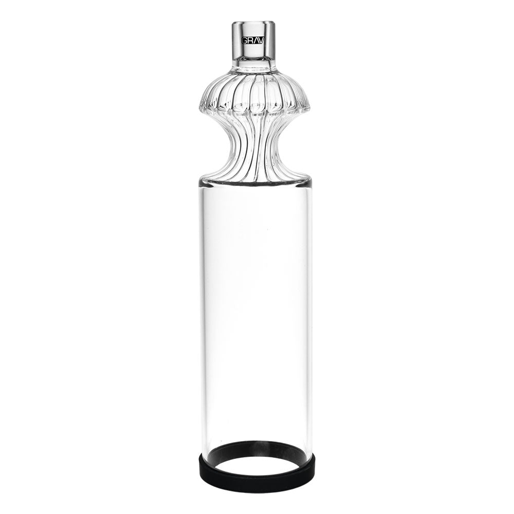 GRAV Monarch Gravity Water Pipe - 12" - 14mm F - Clear