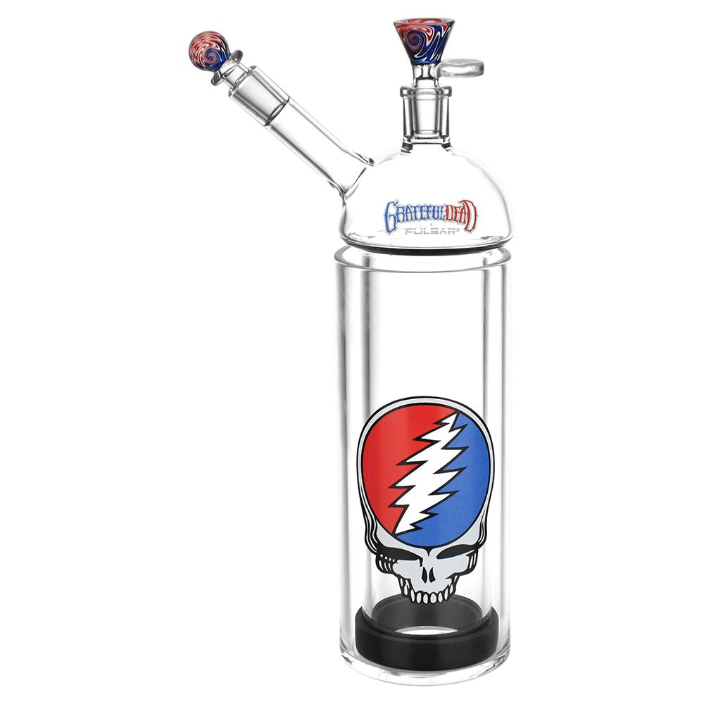 Grateful Dead x Pulsar Glass Gravity Waterpipe - 12.25&quot; / 14mm F