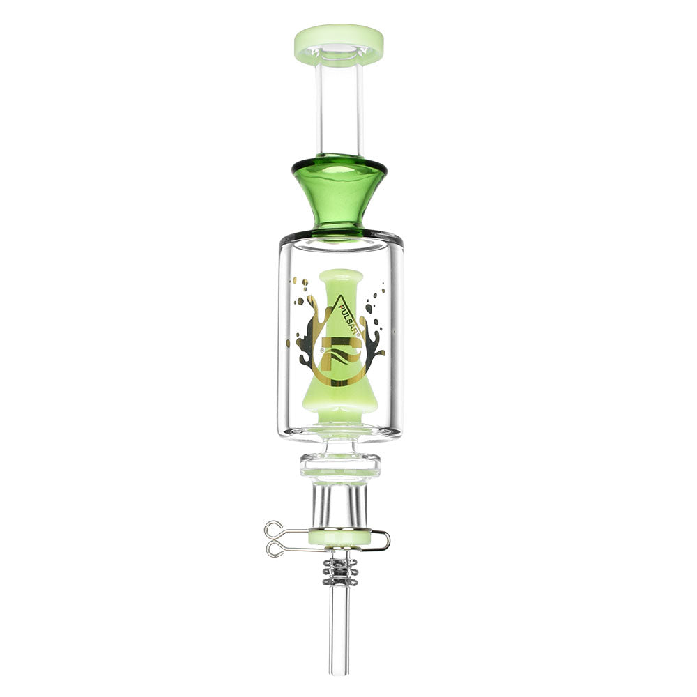 Pulsar Beaker Perc Vapor Vessel 2.0 w/ Quartz Tip | 8.5&quot; | 14mm F