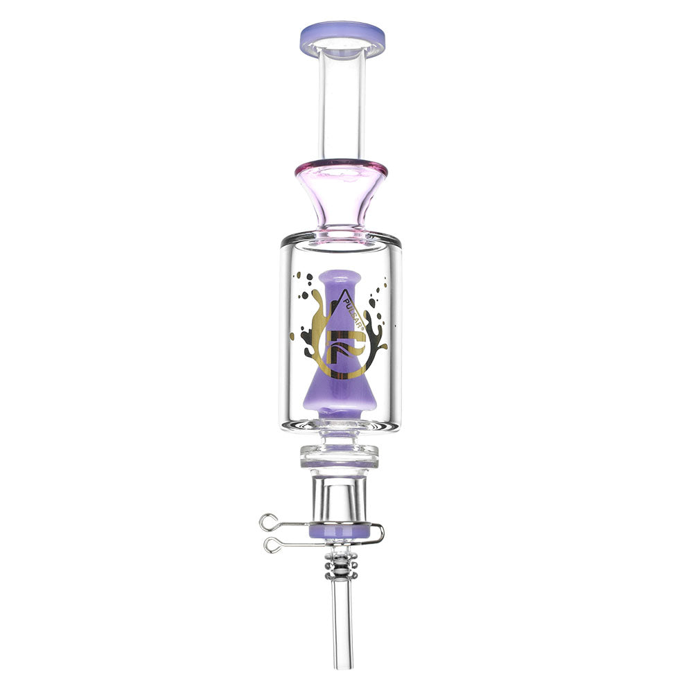 Pulsar Beaker Perc Vapor Vessel 2.0 w/ Quartz Tip | 8.5&quot; | 14mm F