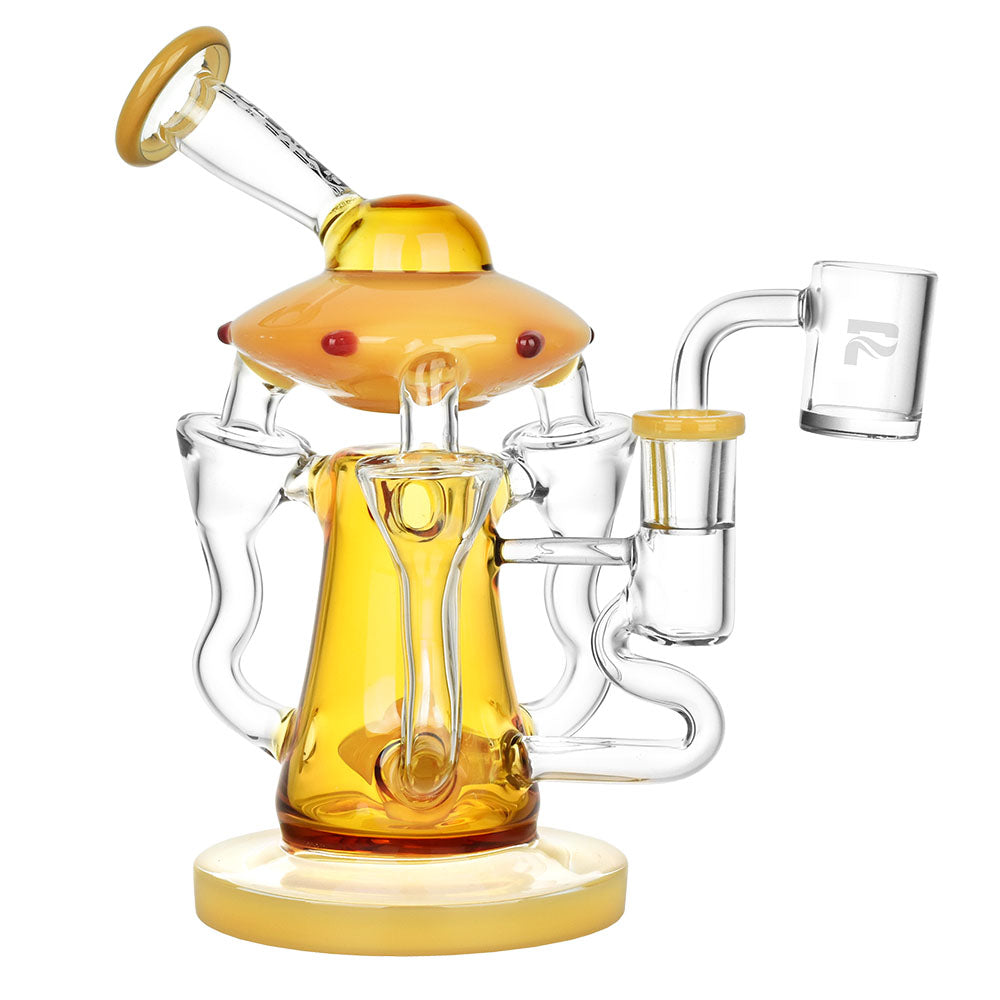 Pulsar Friendly Visitors Recycler Dab Rig - 7.5&quot;/14mm F/Colors Vary