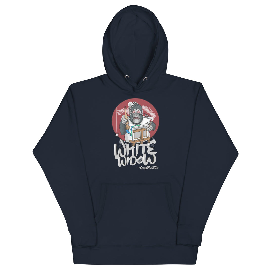 White Widow strain hoodie, image 2