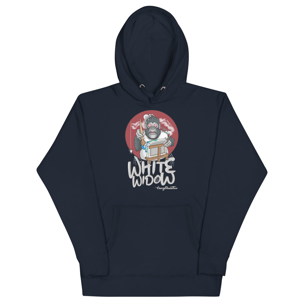 White Widow strain hoodie, image 2