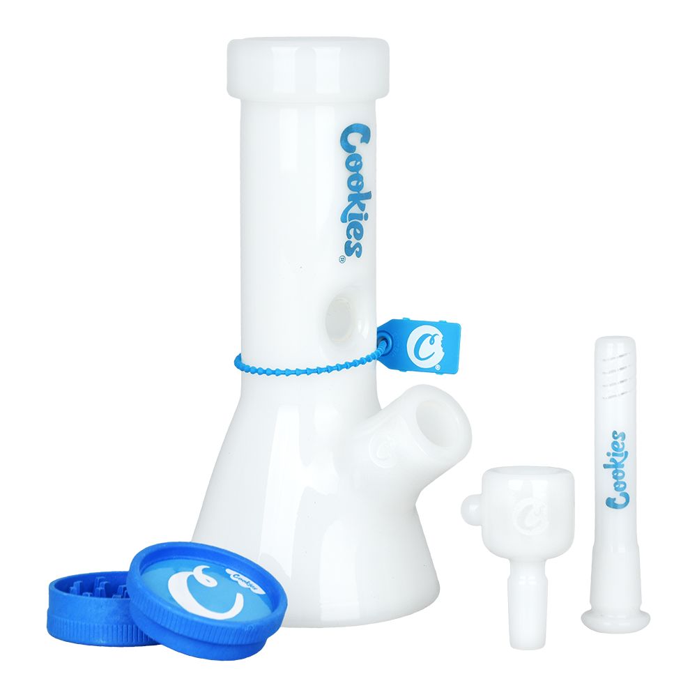 Cookies Mighty Mini Glass Beaker Water Pipe | 14mm F | 8&quot;