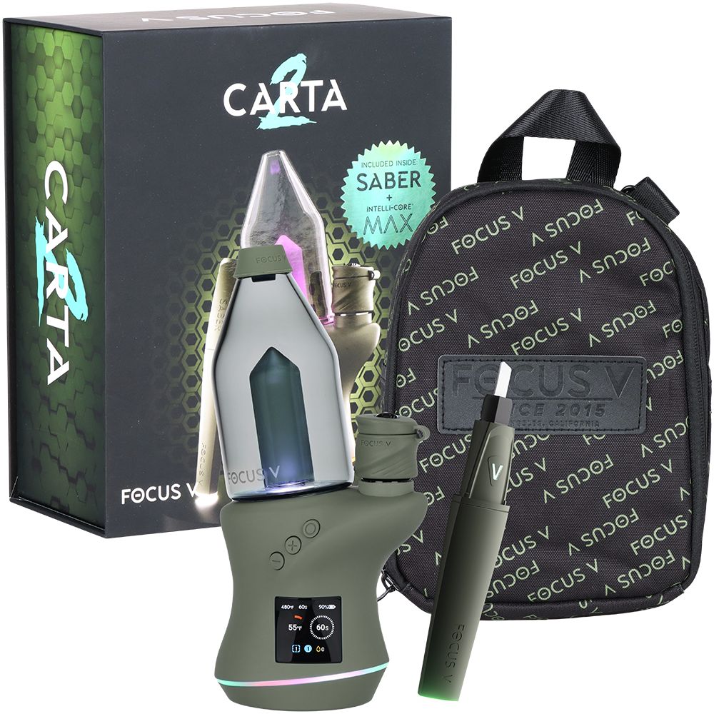 Focus V CARTA 2 eRig MAX Atomizer &amp; Saber Hot Knife Bundle