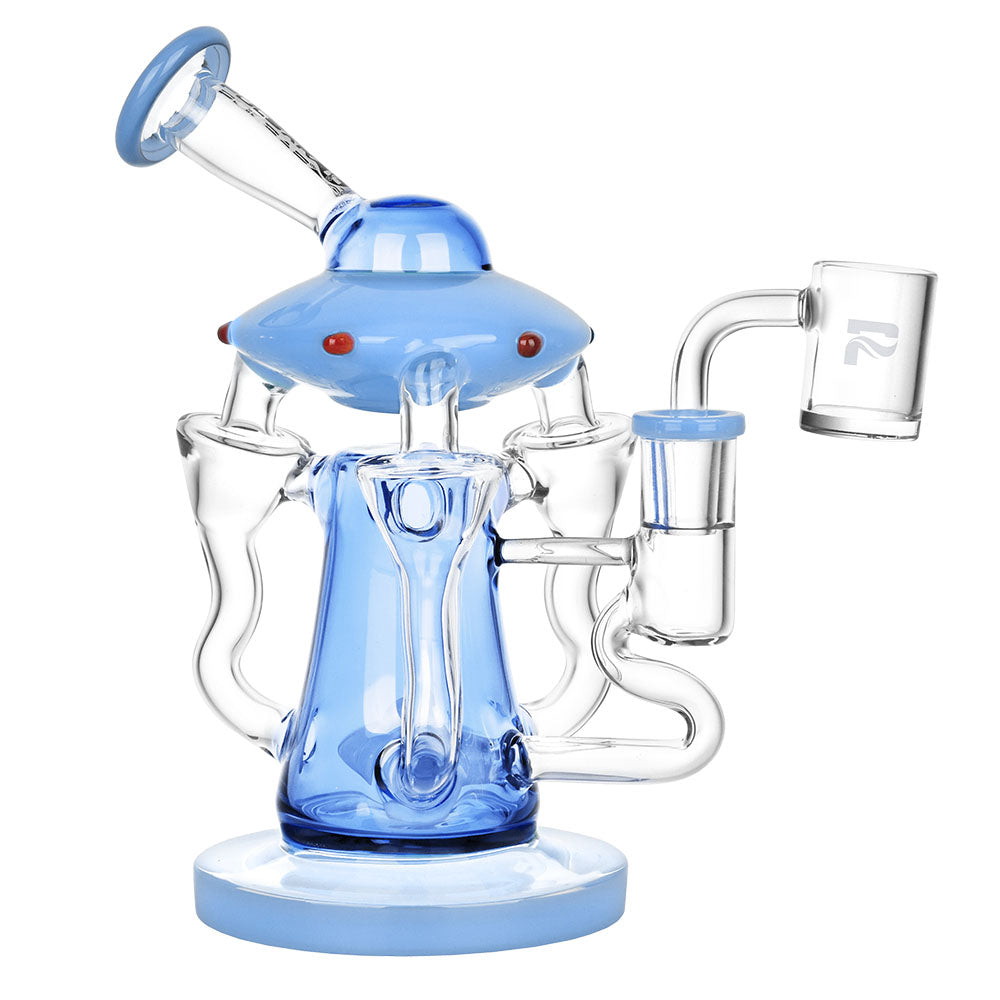 Pulsar Friendly Visitors Recycler Dab Rig - 7.5&quot;/14mm F/Colors Vary