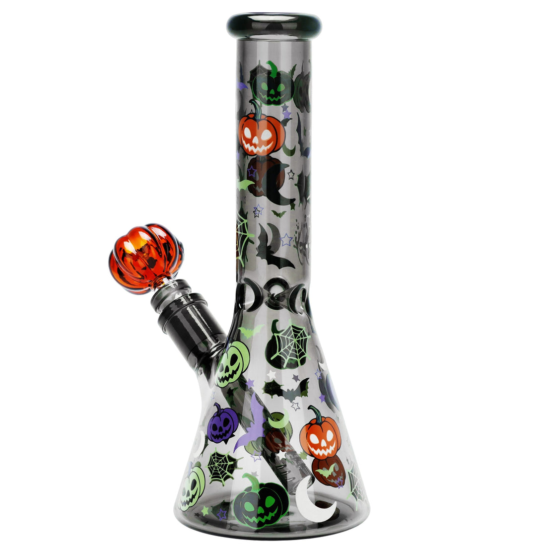 Pulsar Halloween Party Herb Pipe Glow Duo- 10&quot; / 14mm F