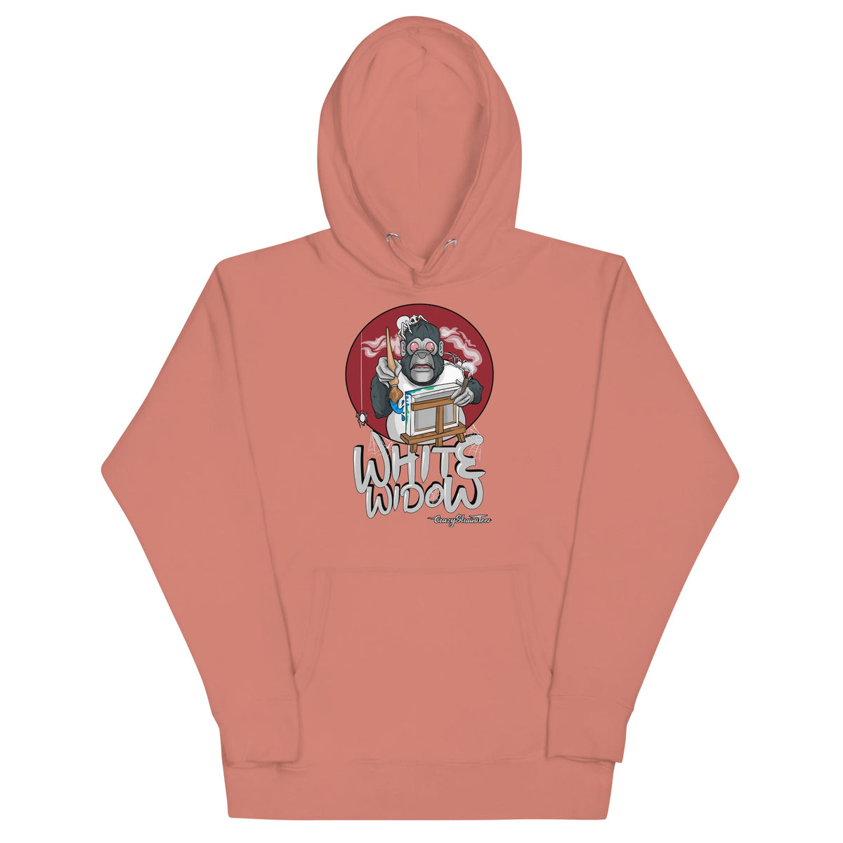 White Widow strain hoodie, image 4