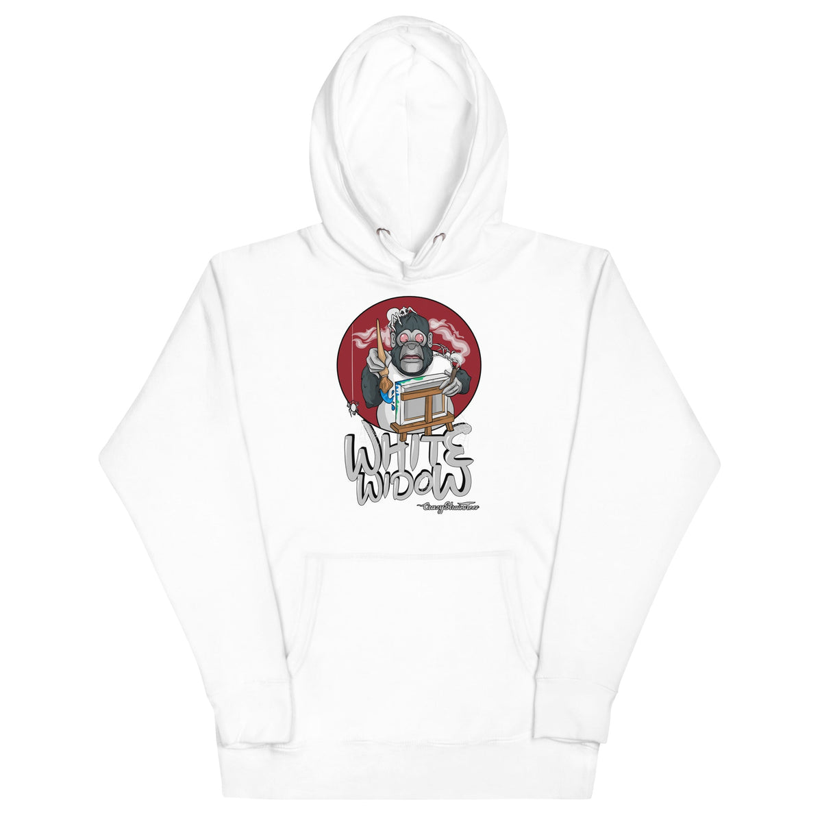 White Widow strain hoodie, image 6