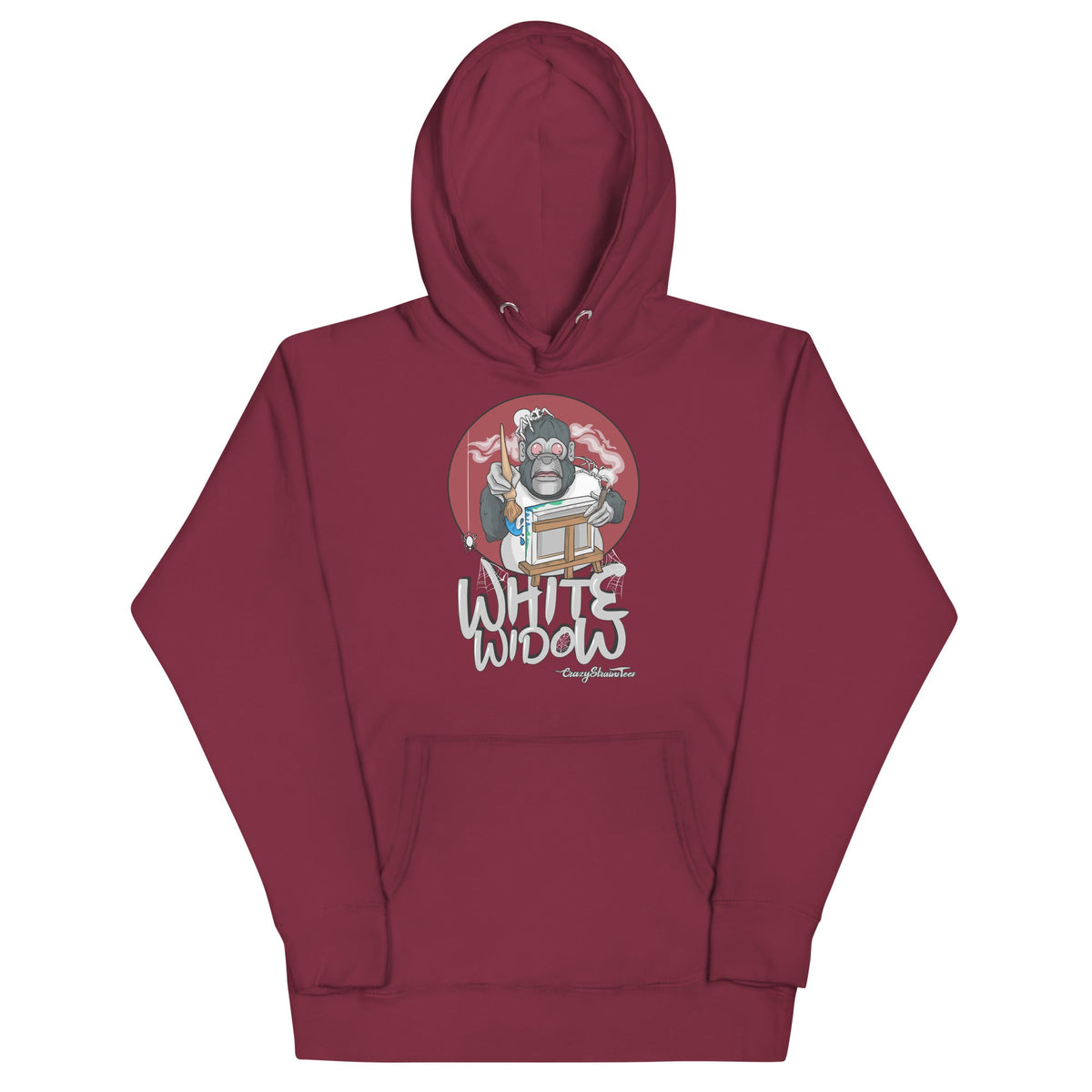 White Widow strain hoodie, image 3