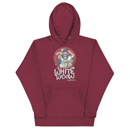 White Widow strain hoodie, image 3