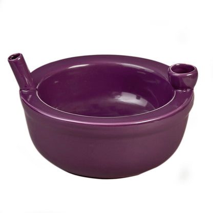 Novelty roast &amp; toast Cereal bowl - plum color