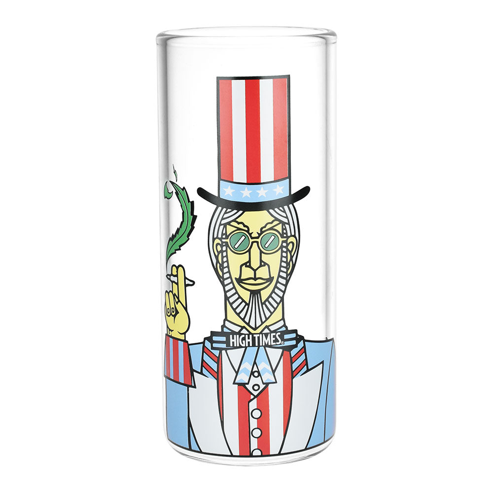 High Times x Pulsar Gravity Water Pipe - Uncle Sam / 11.5&quot; / 19mm F