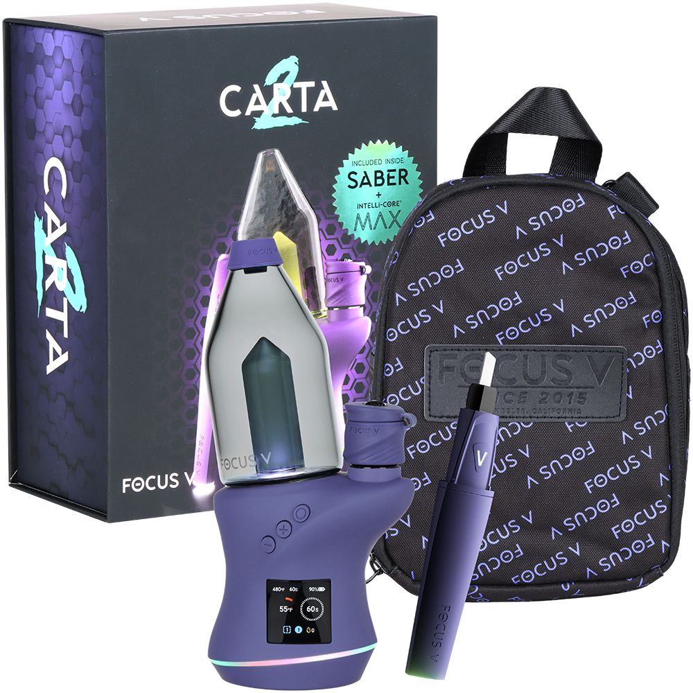 Focus V CARTA 2 eRig MAX Atomizer &amp; Saber Hot Knife Bundle