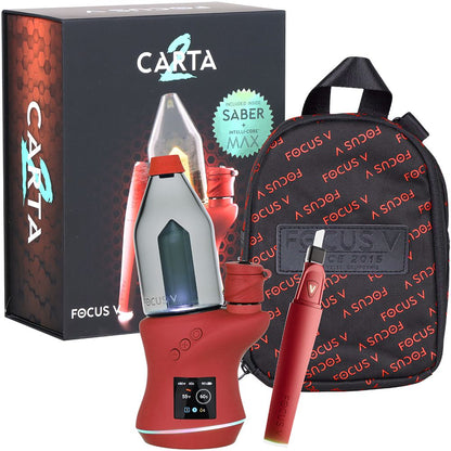 Focus V CARTA 2 eRig MAX Atomizer &amp; Saber Hot Knife Bundle