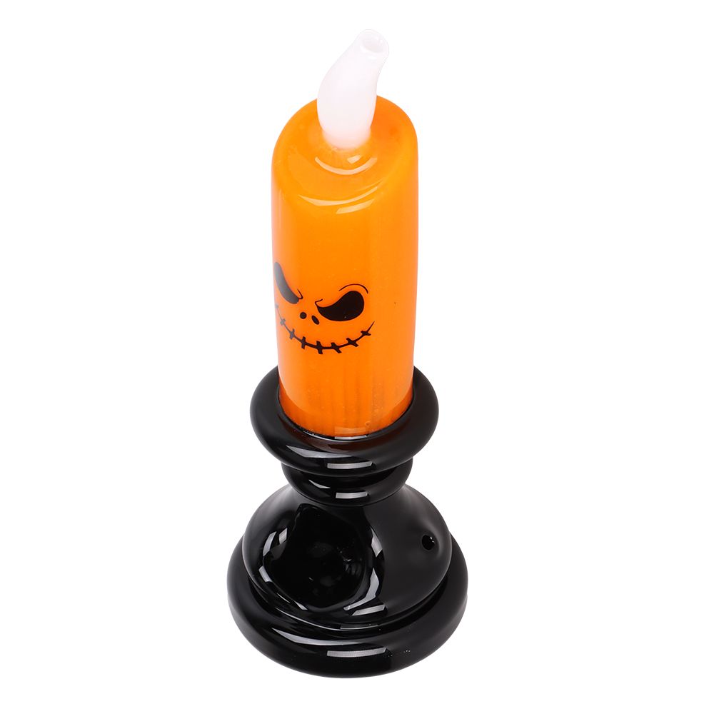 Candle of Discontent Glass Hand Pipe - 6.75&quot;