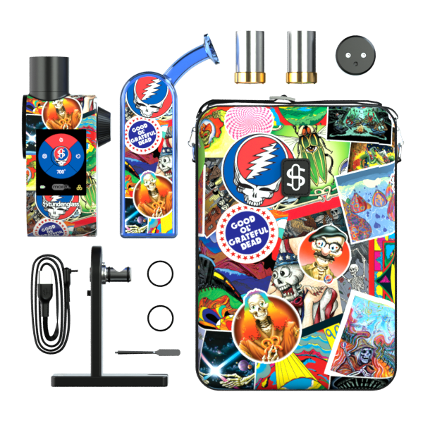 Grateful Dead Modul + Dok Deluxe Travel Set - Legacy Patchwork