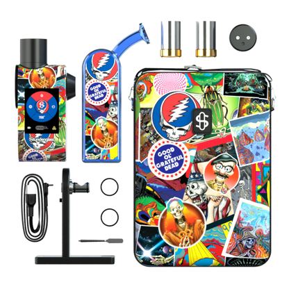 Grateful Dead Modul + Dok Deluxe Travel Set - Legacy Patchwork