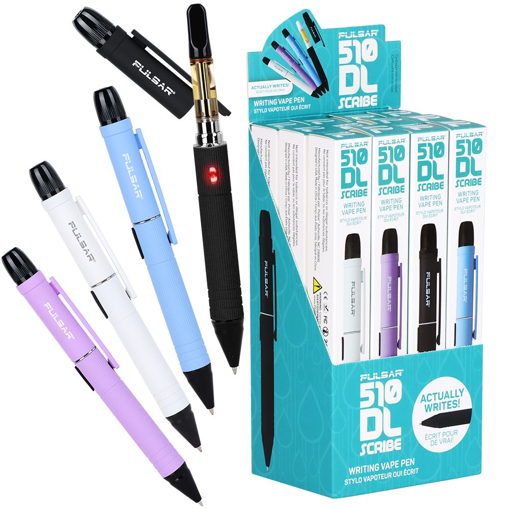 Pulsar 510 DL Scribe Vape Pen Battery | 500mAh | 12pc