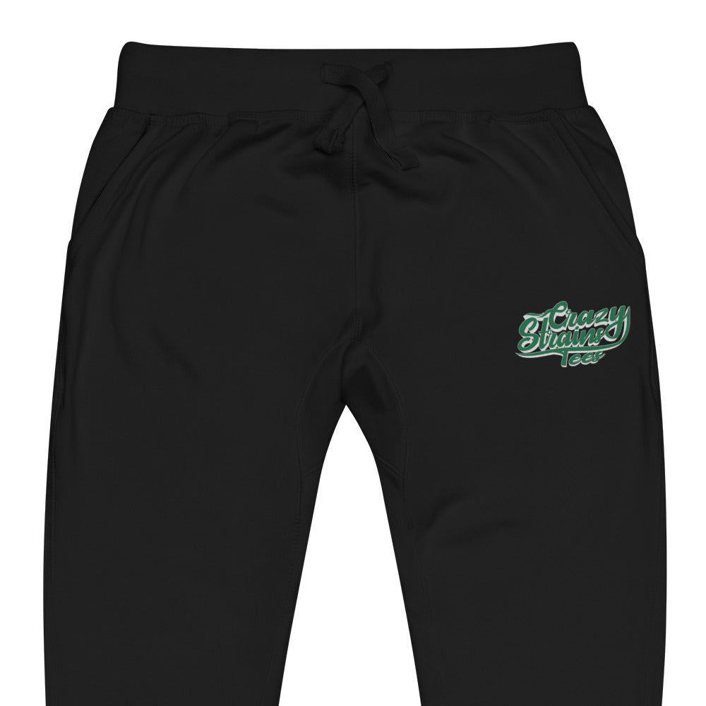 Crazy Strains fleece sweatpants