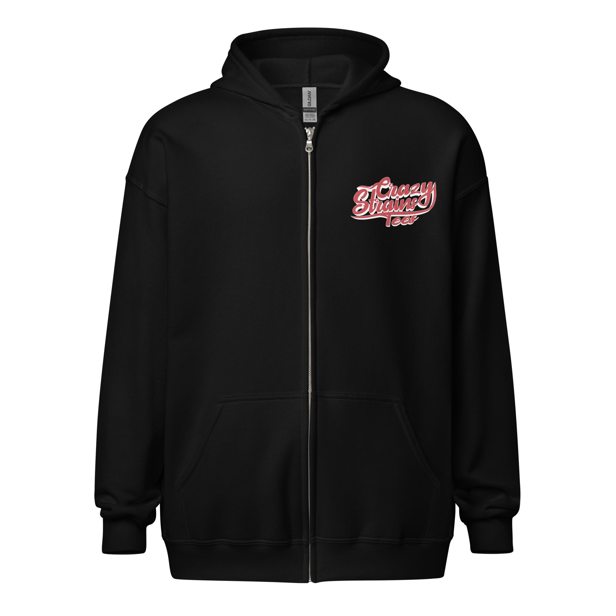 Crazy Strains zip hoodie