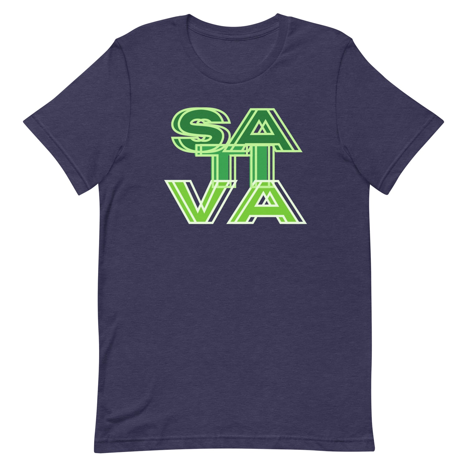 Sativa (stacked letters)