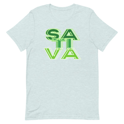 Sativa (stacked letters)