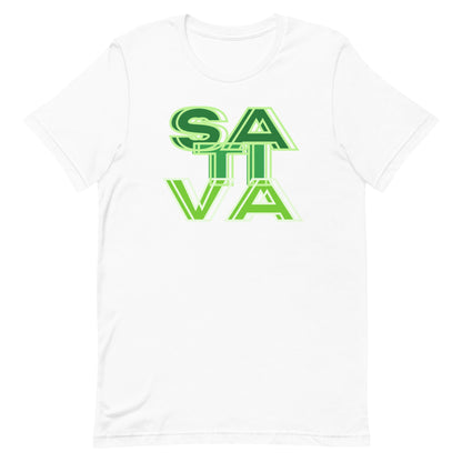 Sativa (stacked letters)